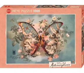 HEYE Puzzle Metamorphose: Flügel I / 1000 Teile / 70 x 50 cm