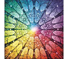 MAGNOLIA Puzzle Mandala des Lebens / 1023 Teile / 60 x 60 cm