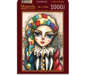 MAGNOLIA Puzzle Karnevalsmädchen / 1000 Teile / 48 x 68 cm