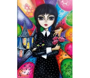 MAGNOLIA Puzzle „Strange Girl“ / 1000 Teile / 48 x 68 cm