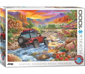EUROGRAPHICS Puzzle Rough Ride / 1000 Teile / 68 x 48 cm