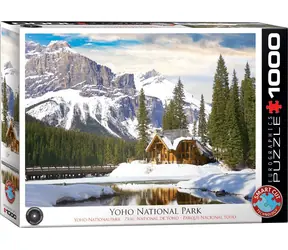 EUROGRAPHICS Puzzle Yoho Nationalpark / 1000 Teile / 68 × 48 cm