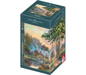 Schmidt Puzzle Simple Times II. / 1000 Teile / Holz / ab 12 Jahren