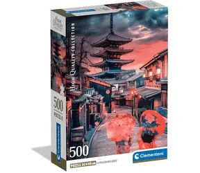 Clementoni Puzzle Abend in Kyoto / 500 Teile / ab 14 Jahren