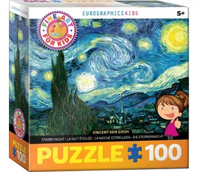 EUROGRAPHICS Puzzle Sternennacht / 100 Teile / ab 5 Jahren