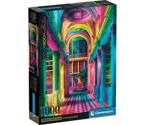 Clementoni Puzzle ColorBoom: Athenaeum / 1000 Teile / ab 14 Jahren