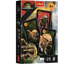 Trefl Black Peter Jurassic World / Kartenspiel / 25 Karten