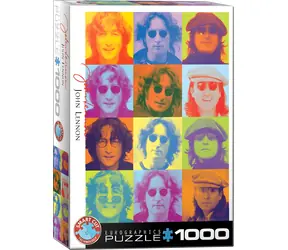 EUROGRAPHICS Puzzle Bunte Porträts von John Lennon / 1000 Teile / 48,89 x 67,63 cm