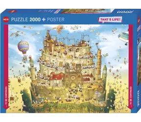 HEYE Puzzle That's Life: Hoch / 2000 Teile / 97 × 69 cm