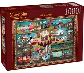 MAGNOLIA Puzzle Der Beginn einer Legende / 1000 Teile / 68 x 48 cm