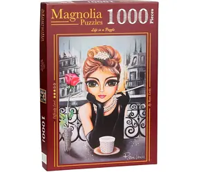 MAGNOLIA Puzzle Audrey / 1000 Teile / 48 x 68 cm
