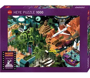 HEYE Puzzle Movie Masters: Steven Spielbergs Filme / 1000 Teile / 70 x 50 cm