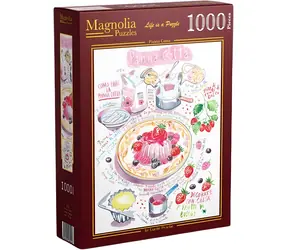 MAGNOLIA Puzzle Panna Cotta / 1000 Teile / 48 x 68 cm