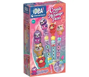 Clementoni IDEA Kreatives Stiftebastelset Gefühle / ab 6 Jahren