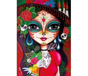 MAGNOLIA Puzzle Catrina / 1000 Teile / 48 x 68 cm