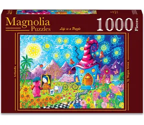 MAGNOLIA Puzzle von Artlandia / 1000 Teile / 48 x 68 cm