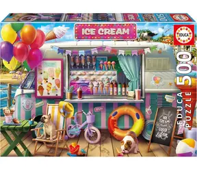 Educa Puzzle Eiswagen / 500 Teile / 48 x 34 cm