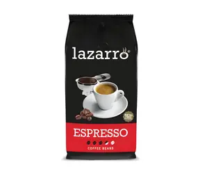 Lazarro Espresso 1 kg / Kaffeebohnen / Arabica & Robusta / Mittlere Röstung