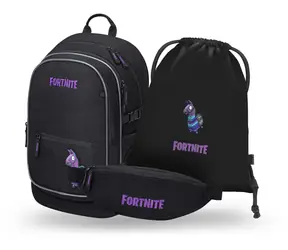 BAAGL SET 3 Core Fortnite Lama / Rucksack / Tasche / Gürteltasche / GRS
