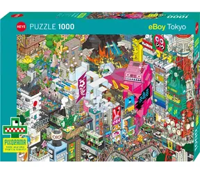 HEYE Puzzle Pixorama: Tokyo Quest / 1000 Teile / 70 x 50 cm