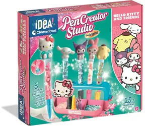 Clementoni IDEA Kreativset Hello Kitty Stiftfabrik / ab 6 Jahren