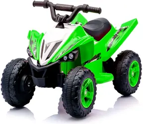 CHIPOLINO Elektrofahrzeug Quad ATV Kinderfahrzeug grün / 2× Motor 380 / Li- ION 11,1 V/3 Ah / bis zu 5 km/h