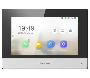 HIKVISION DS-KH6320-WTE1 / IP-Heimmonitor / 7"-Touchscreen / WLAN / PoE