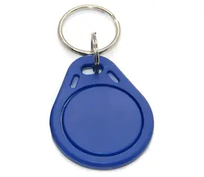 Xtendlan RFID-Schlüsselanhänger für Türstationen, blau / Schlüsselanhänger / RFID 13,56 MHz / mit Nummer