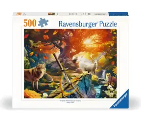 Ravensburger Puzzle Excalibur Schwert im Wald / 500 Teile