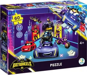 DODO Puzzle Batwheels: Nachtfahrt / 60 Teile
