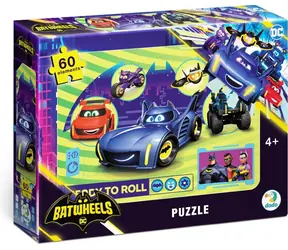 DODO Puzzle Batwheels: Lustige Fahrt / 60 Teile