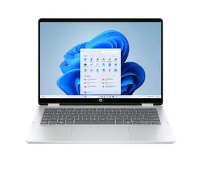 HP OmniBook 5 Flip 14-fp0000ncx silber / Notebook / 14" 2K-Touchscreen / Intel Core i5-120U / 16 GB RAM / 512 GB SSD / Windows 11
