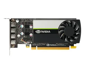 HP Nvidia T400E 4 GB / Grafikkarte / GDDR6 / 64 Bit / PCIe x16 3.0 / 4X Mini-DisplayPort / 30 W