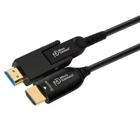 MicroConnect Premium Glasfaser-HDMI-AD-Kabel, 40 m, schwarz / HDMI-Kabel / 4K 60Hz / mm