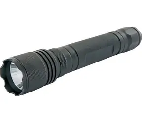 Schwaiger LED-Taschenlampe schwarz / Taschenlampe / 210 lm / 3 W / Aluminiumgehäuse / 6x AAA
