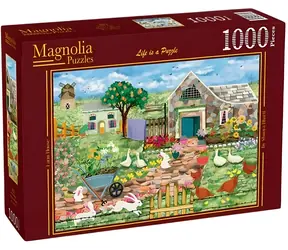 MAGNOLIA Puzzle Bauernhof / 1000 Teile / 68 x 48 cm