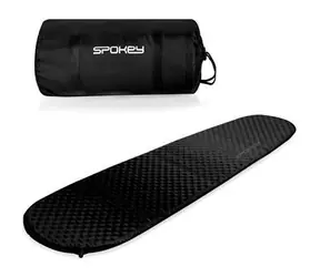 Spokey RAMBLER Selbstaufblasende Isomatte schwarz / 180 x 50 x 3 cm / R- Value 3,6
