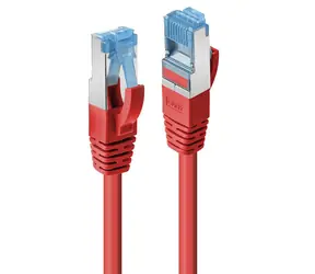 Lindy Cat6A S/FTP PIMF rot 5 m / Patchkabel / LSZH / RJ45-RJ45 / 500 MHz