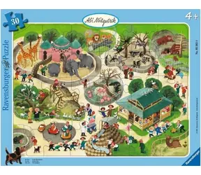 Ravensburger Puzzle Besuch im Zoo / 30 Teile / 32 x 24 cm