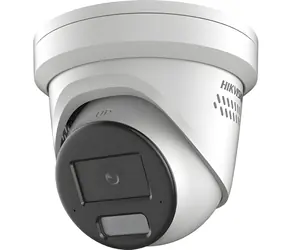 HIKVISION DS-2CD2346G2H-IS2U/SL (2,8 mm) schwarz / IP-Kamera / Turret / 4 MP / AcuSense / IR 30 m / Audio, Blitz / IP67