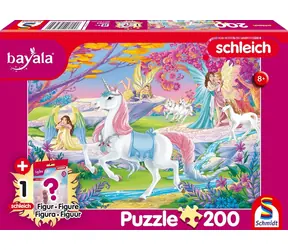 Schmidt Puzzle Bayala: Magische Elfen / 200 Teile / Geschenk Schleich Figur
