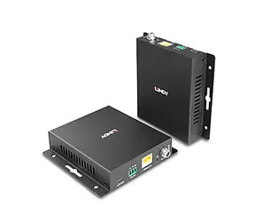 Lindy USB-C Cat.6A Verlängerungskabel 100 m schwarz / Verlängerungskabel / 4K60 / USB Typ-C
