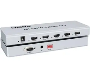 PremiumCord HDMI 2.1 Splitter 1-4 Ports / Hub / 8K/60Hz / 4K/120Hz / HDR