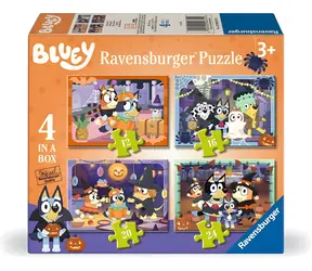 Ravensburger Puzzle Bluey Halloween 4in1 / 12+16+20+24 Teile