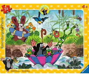 Ravensburger Puzzle Maulwurf / 34 Teile / 32,5 x 24,5 cm