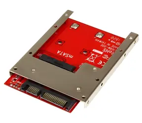 StarTech mSATA SSD auf 2,5" SATA Adapter / Adapter / -40 bis 85 °C / 7 mm