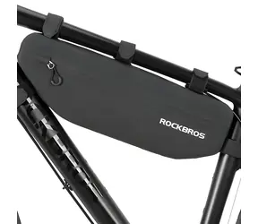 Rockbros AS-043 schwarz / Fahrradtasche / Klettverschluss / 3 l