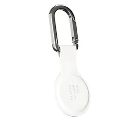 Ideal Silikonhülle für Apple AirTag, weiß / Hülle / Silikon / Universal
