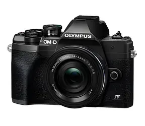 Olympus E-M10 Mark IV 14-42 EZ Kit Schwarz / Digitalkamera / Objektiv 14-42 mm EZ Kit