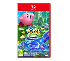 Nintendo Kirby und das Vergessene Land + WORLD / Spiel für Nintendo Switch 2 / Mehrsprachig